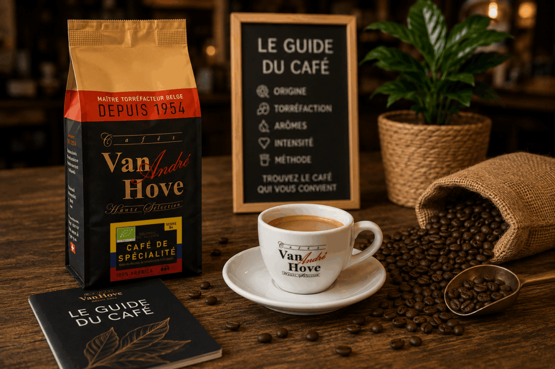Sachet + tasse Cafés Van Hove