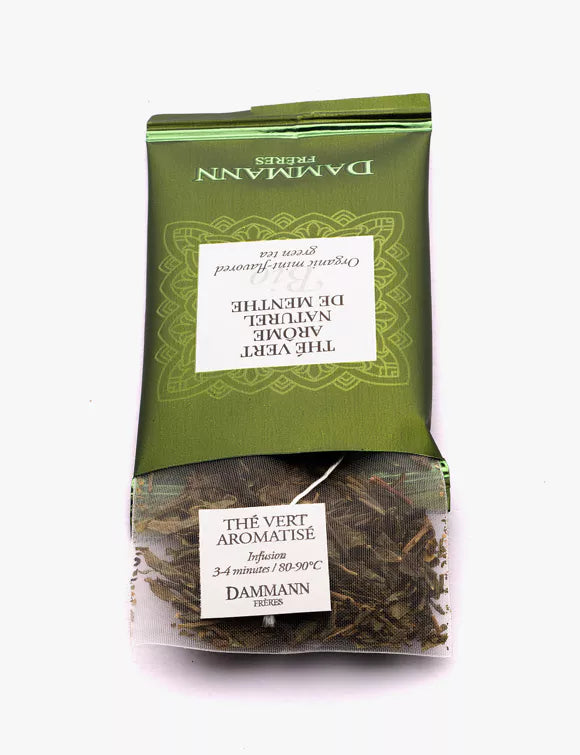 THÉ VERT ARÔME NATUREL DE MENTHE BIO - Cafés Van Hove