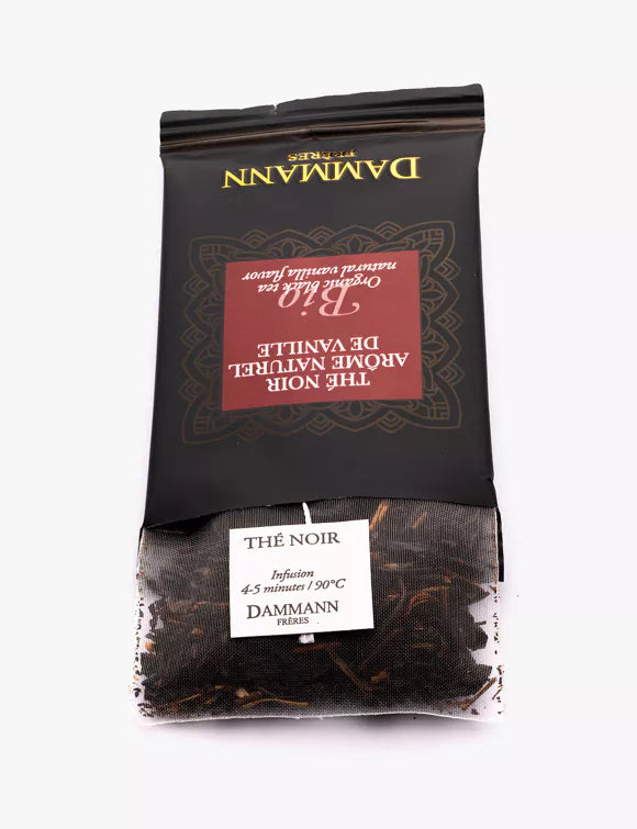THÉ NOIR ARÔME NATUREL DE VANILLE BIO - Cafés Van Hove
