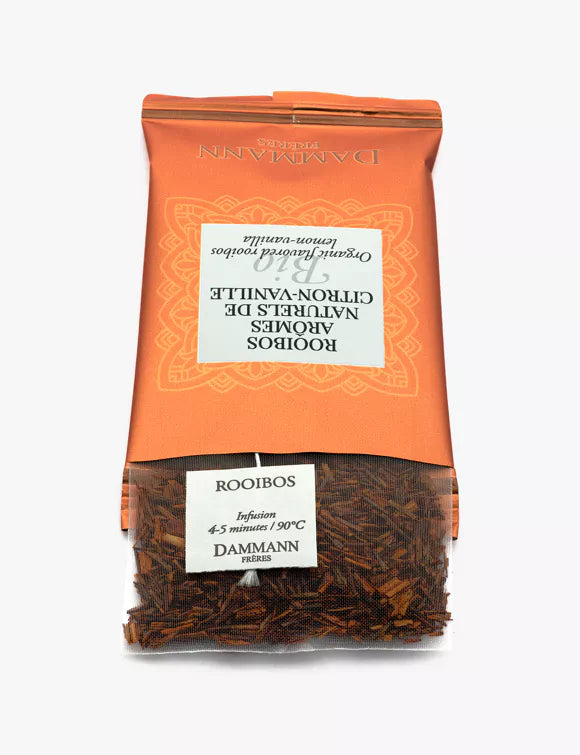 ROOIBOS ARÔMES NATURELS DE CITRON-VANILLE BIO - Cafés Van Hove