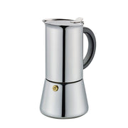 Cafetière italienne Cilio Rigoletto 6 tasses en acier inoxydable satiné compatible induction