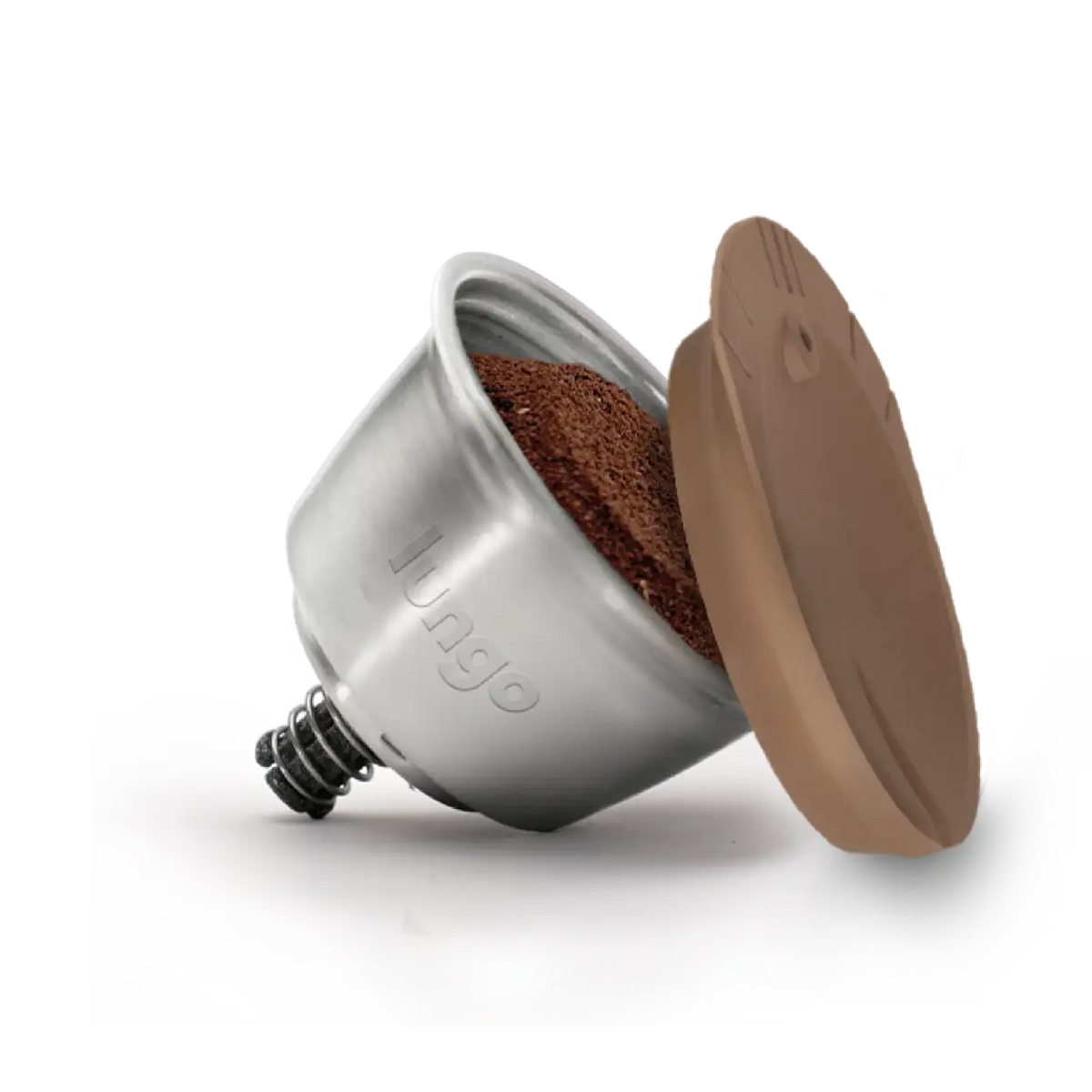 Capsule à café réutilisable CAPS’ME en inox compatible avec les machines Dolce Gusto® Original