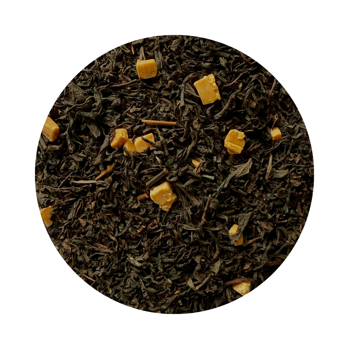 Caramel - Thé noir parfumé aux morceaux de caramel et notes de chocolat