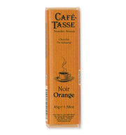 Barre Café-Tasse de chocolat noir 60 % avec zestes d'orange confite, 45 g