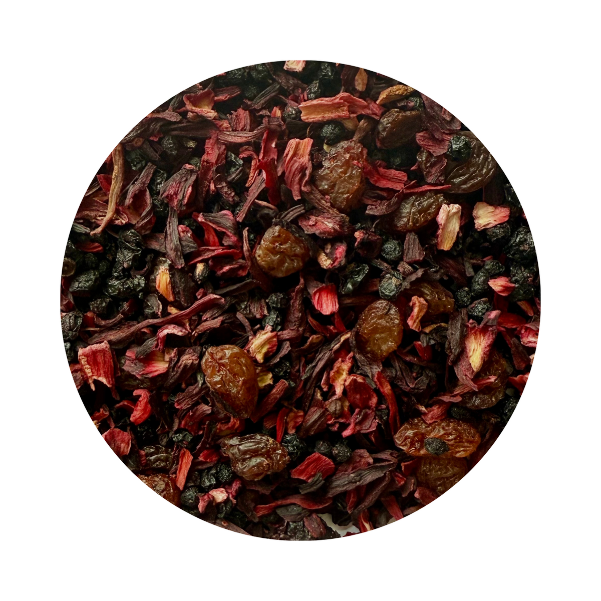 Cocktail Maison - Tisane aux notes d'hibiscus, cassis et myrtille