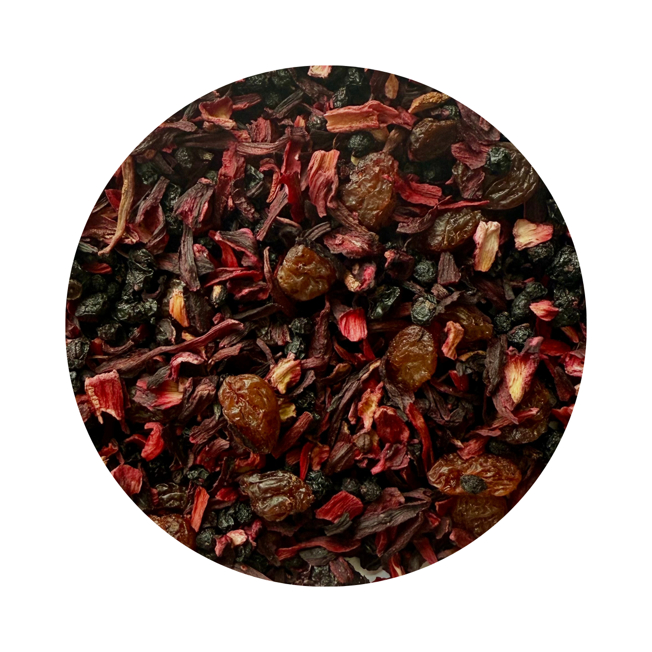 Cocktail Maison - Tisane aux notes d'hibiscus, cassis et myrtille