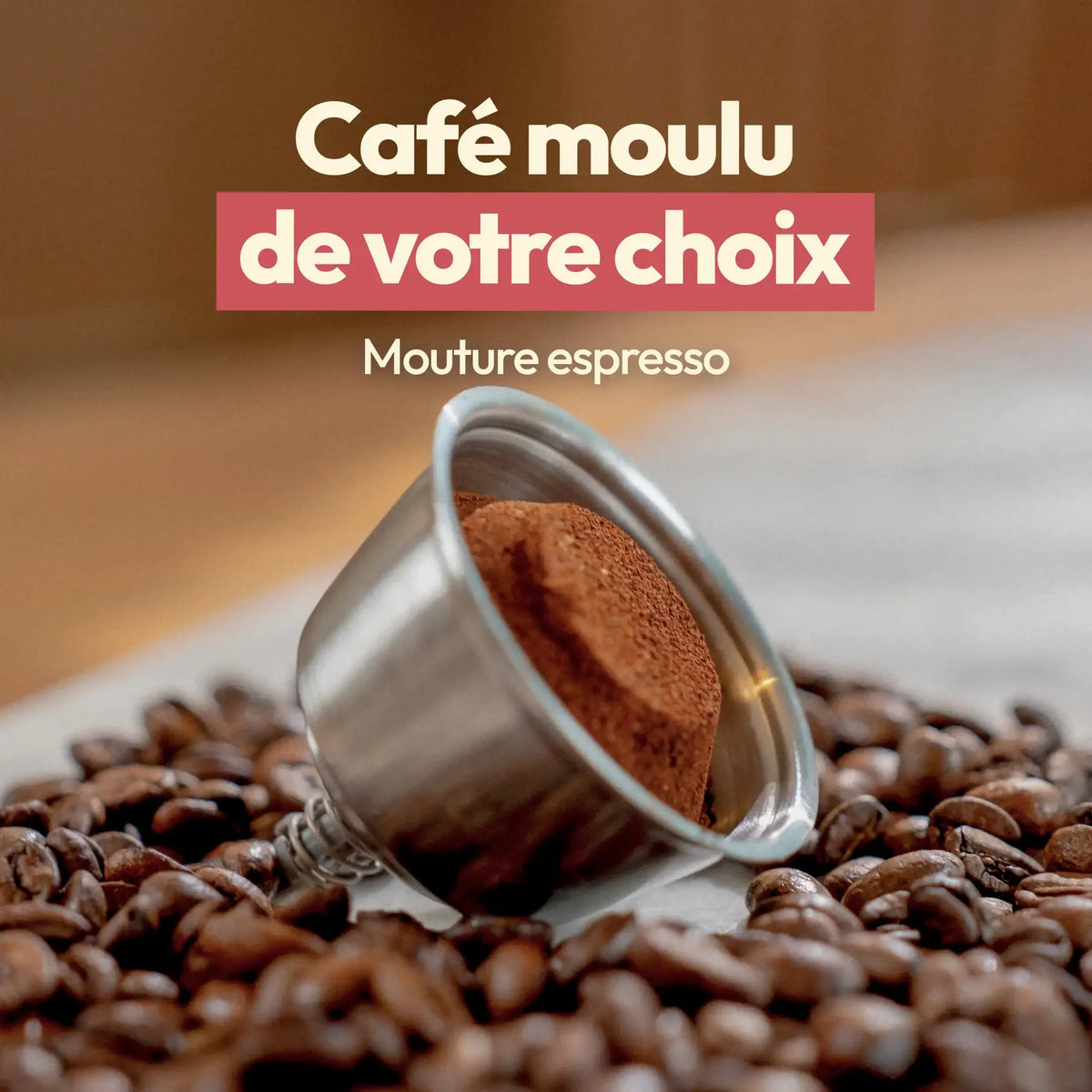 Coffret CAPS’ME Dolce Gusto® choisissez le café moulu de votre choix