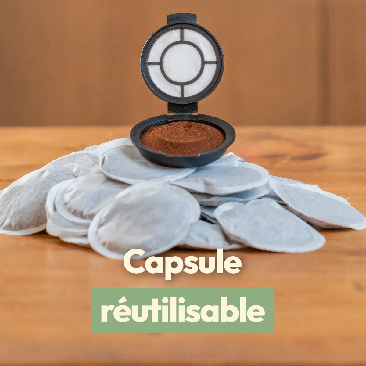 Coffret CAPS’ME Senseo® capsule réutilisable pour machine à café Senseo