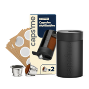 Coffret CAPS’ME de capsules réutilisables en inox