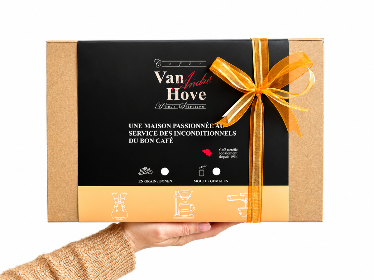 Découvrez 6 cafés du monde dans ce superbe coffret