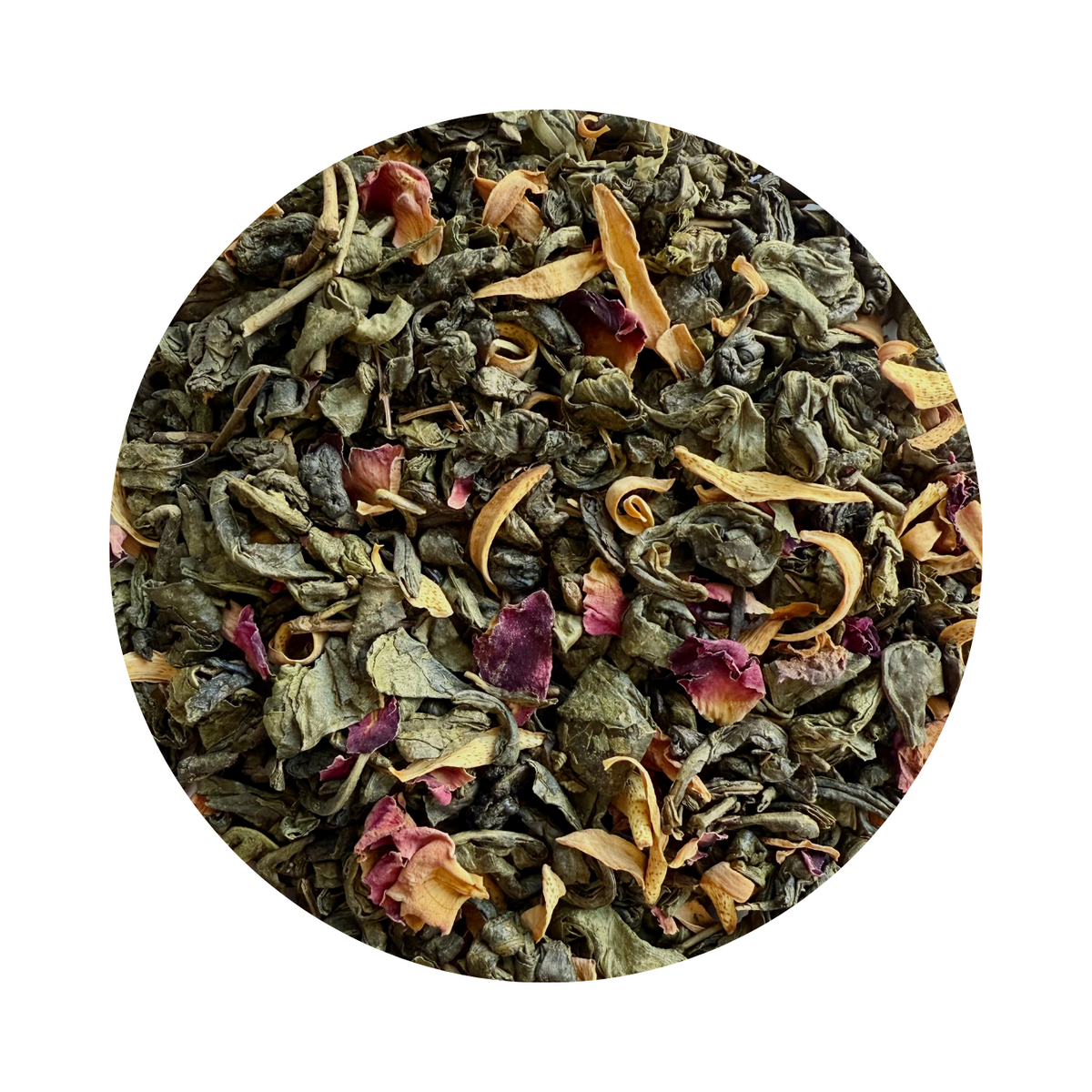 Oasis des senteurs - Thé vert à la menthe, rose et fleur d'oranger