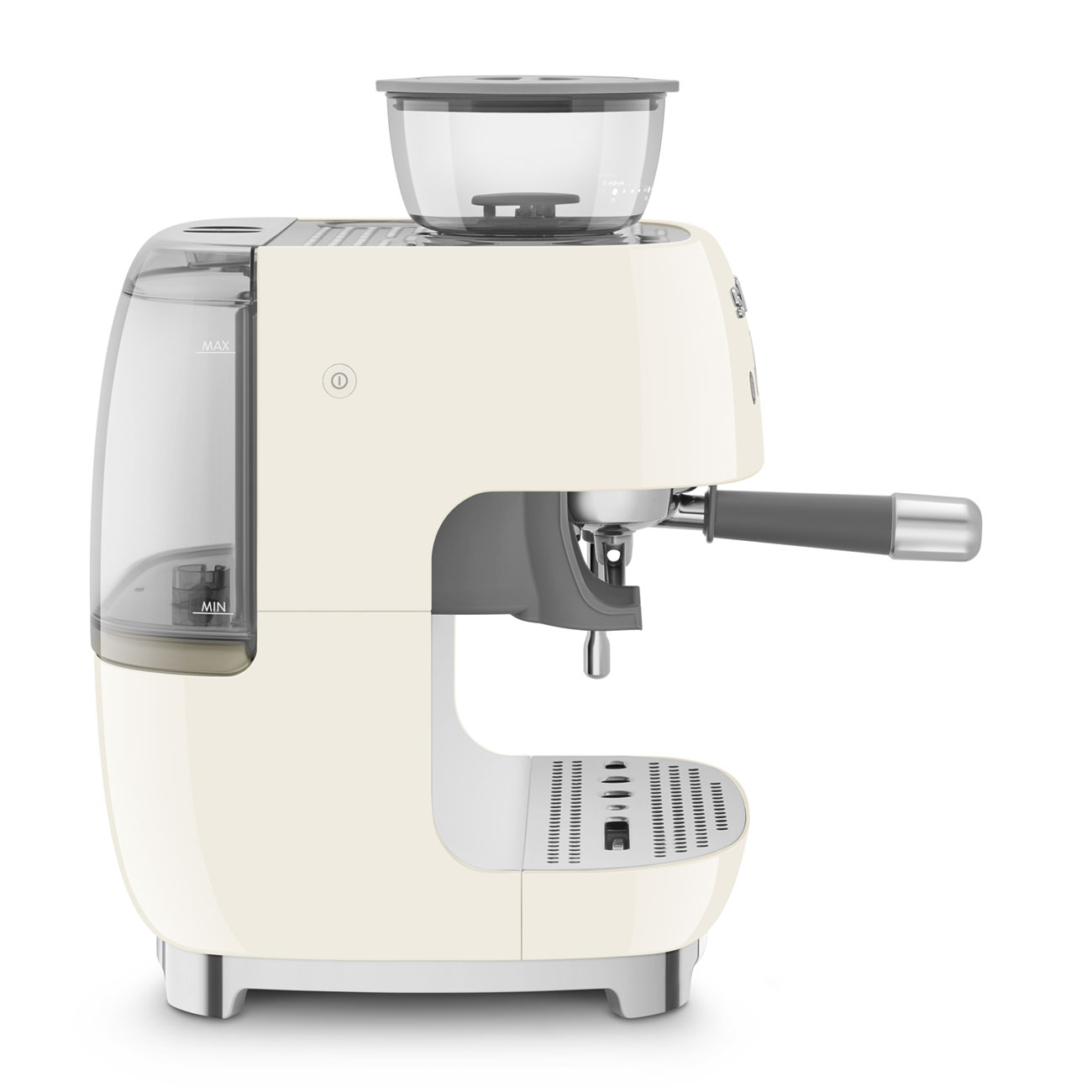 Machine à café Smeg avec moulin intégré noir chauffe tasse