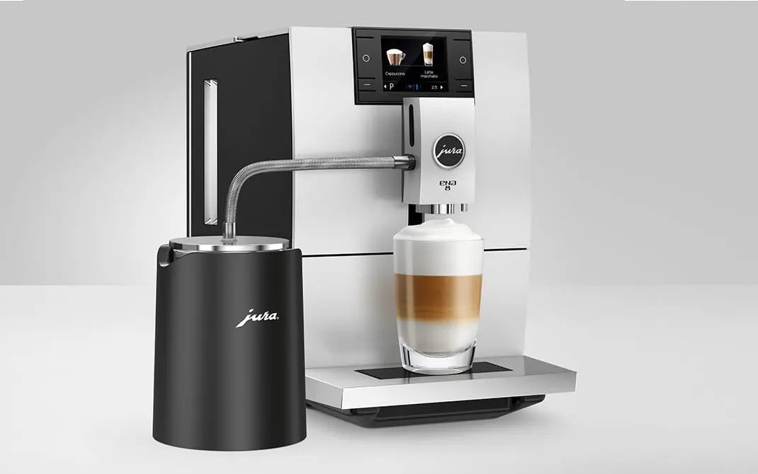 Glacette Jura et machine à café Jura Ena 8