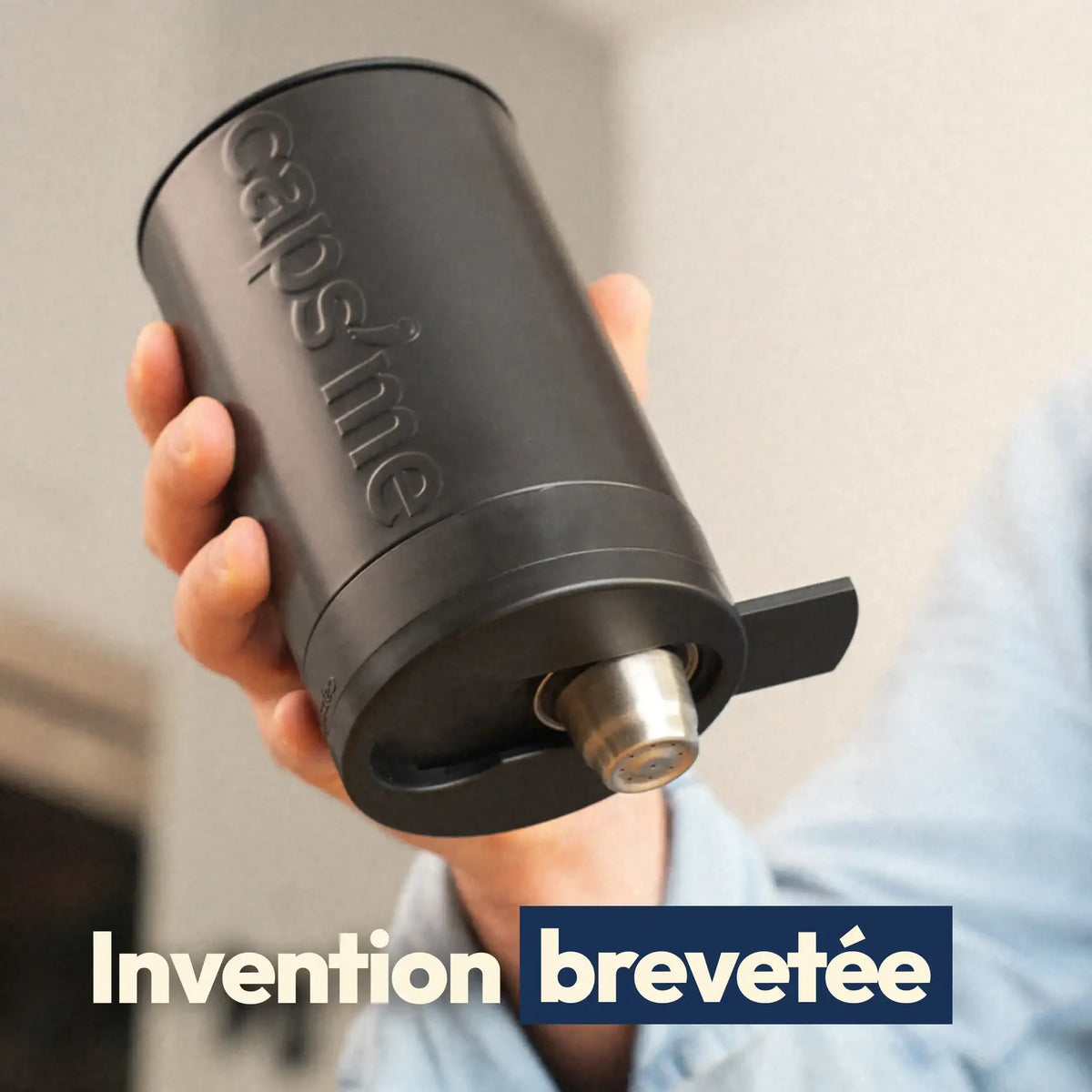 capsules réutilisables en inox invention brevetée