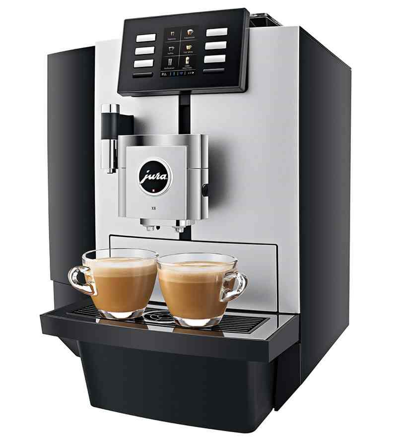 Jura X8 Dark Inox – Machine à café à grains