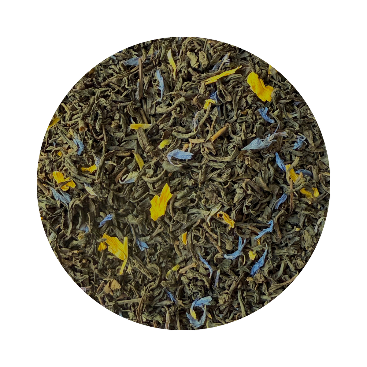 Jardin Bleu - Thé noir aux notes de fraise des bois et rhubarbe