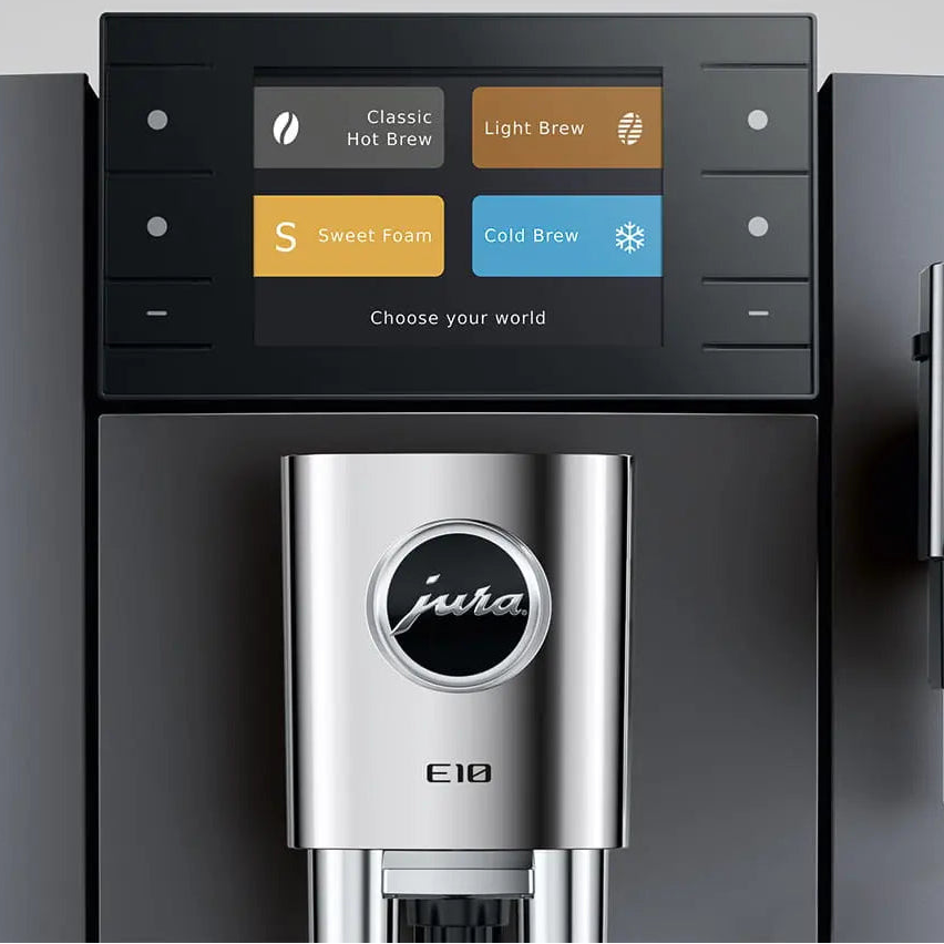 JURA E10 Onyx Grey écran 