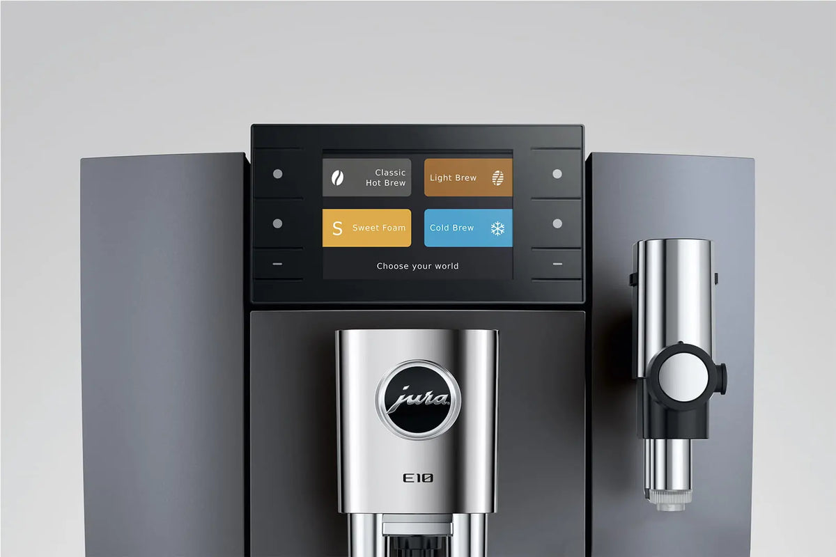 JURA E10 Onyx Grey écran 