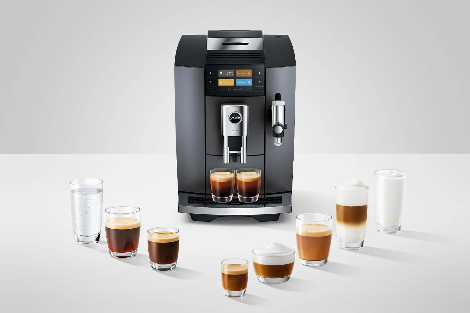 JURA E10 Onyx Grey ensemble de produits