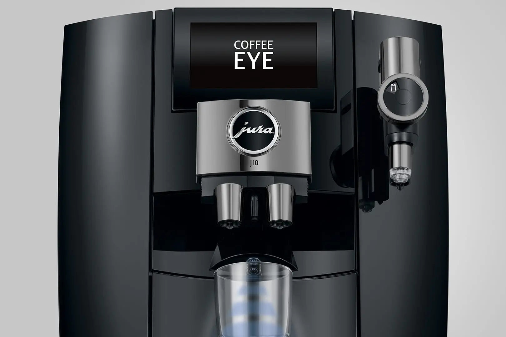 Jura J10 Piano Black coffee eye 