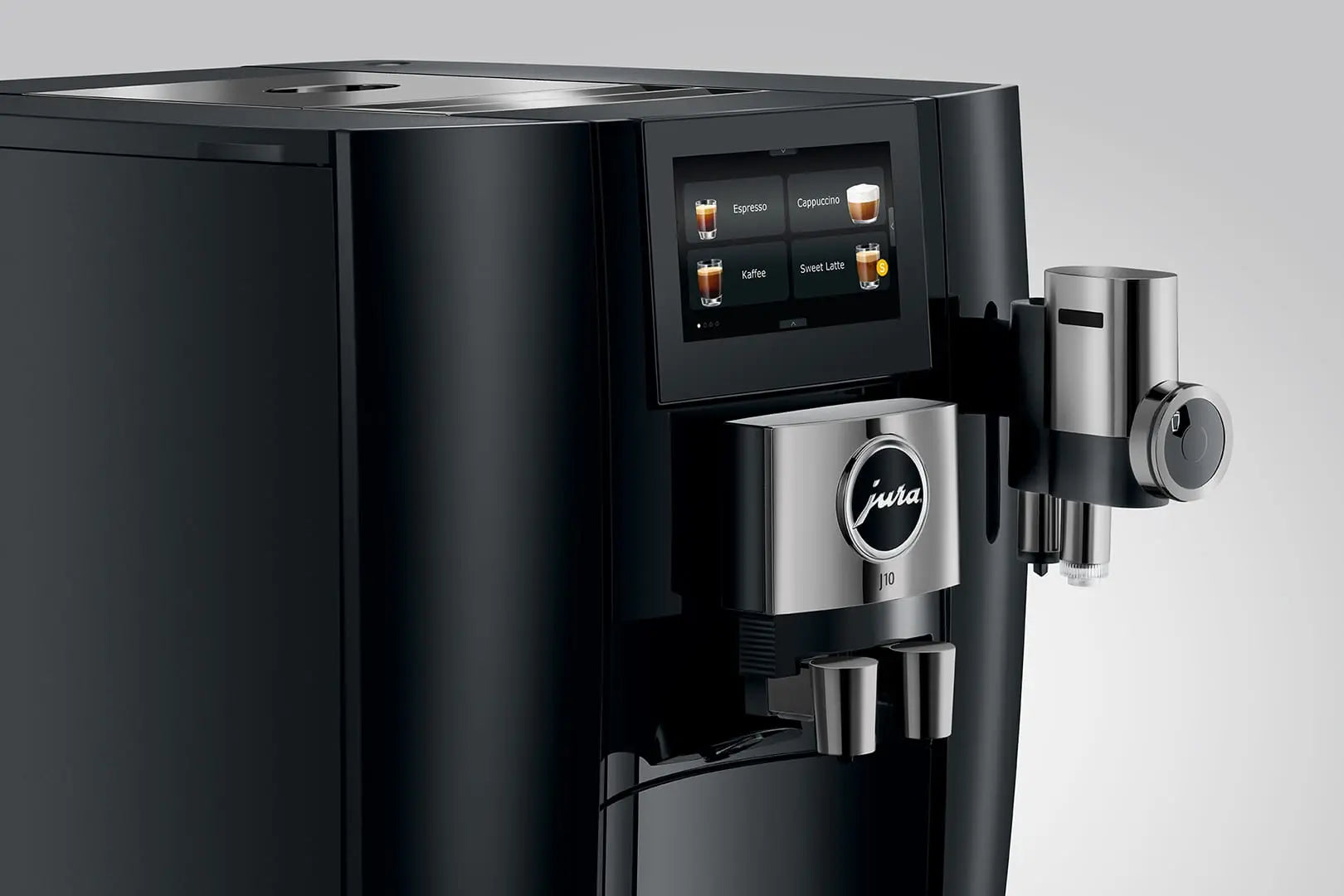 Jura J10 Piano Black écran
