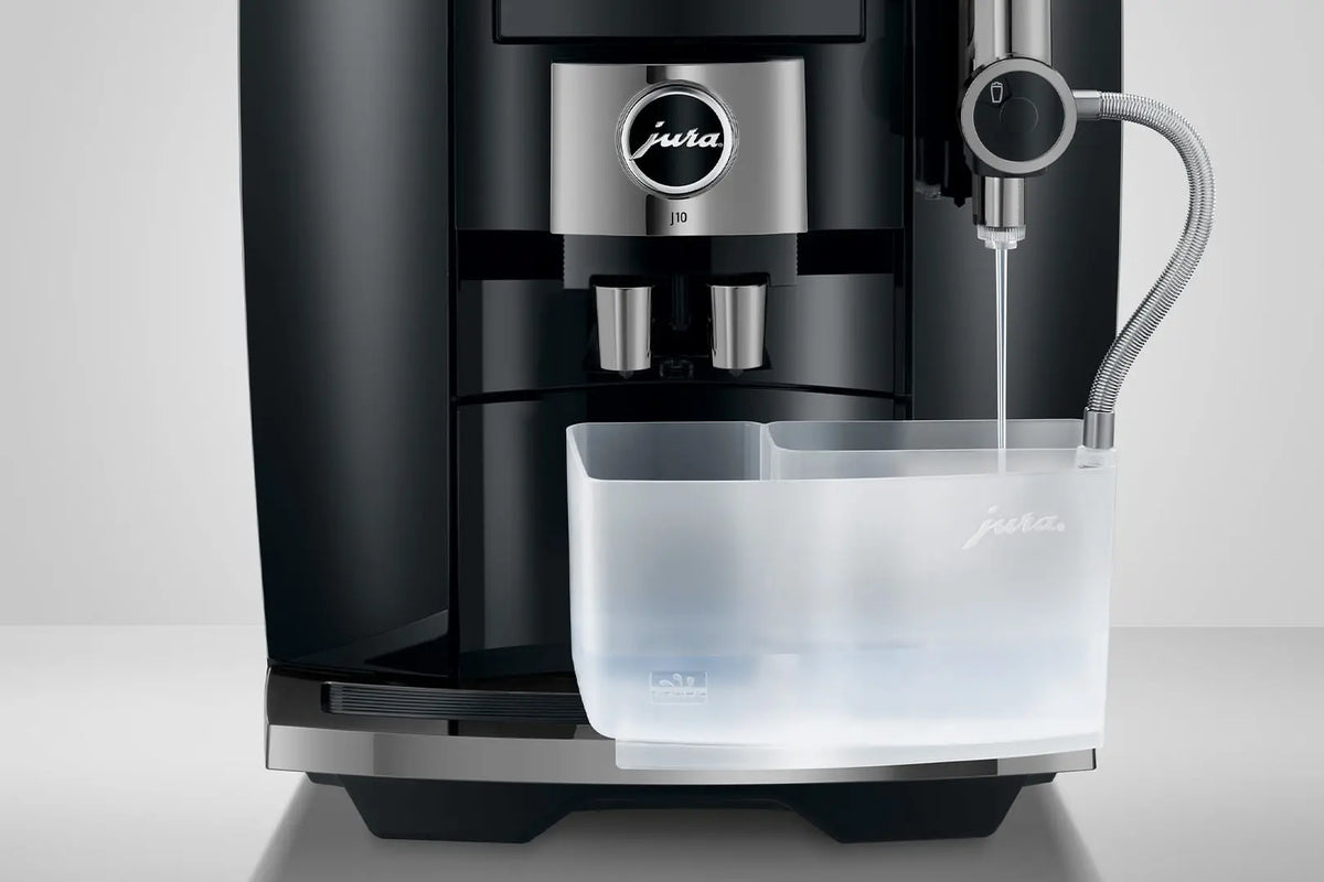 Jura J10 Piano Black nettoyage du système de lait