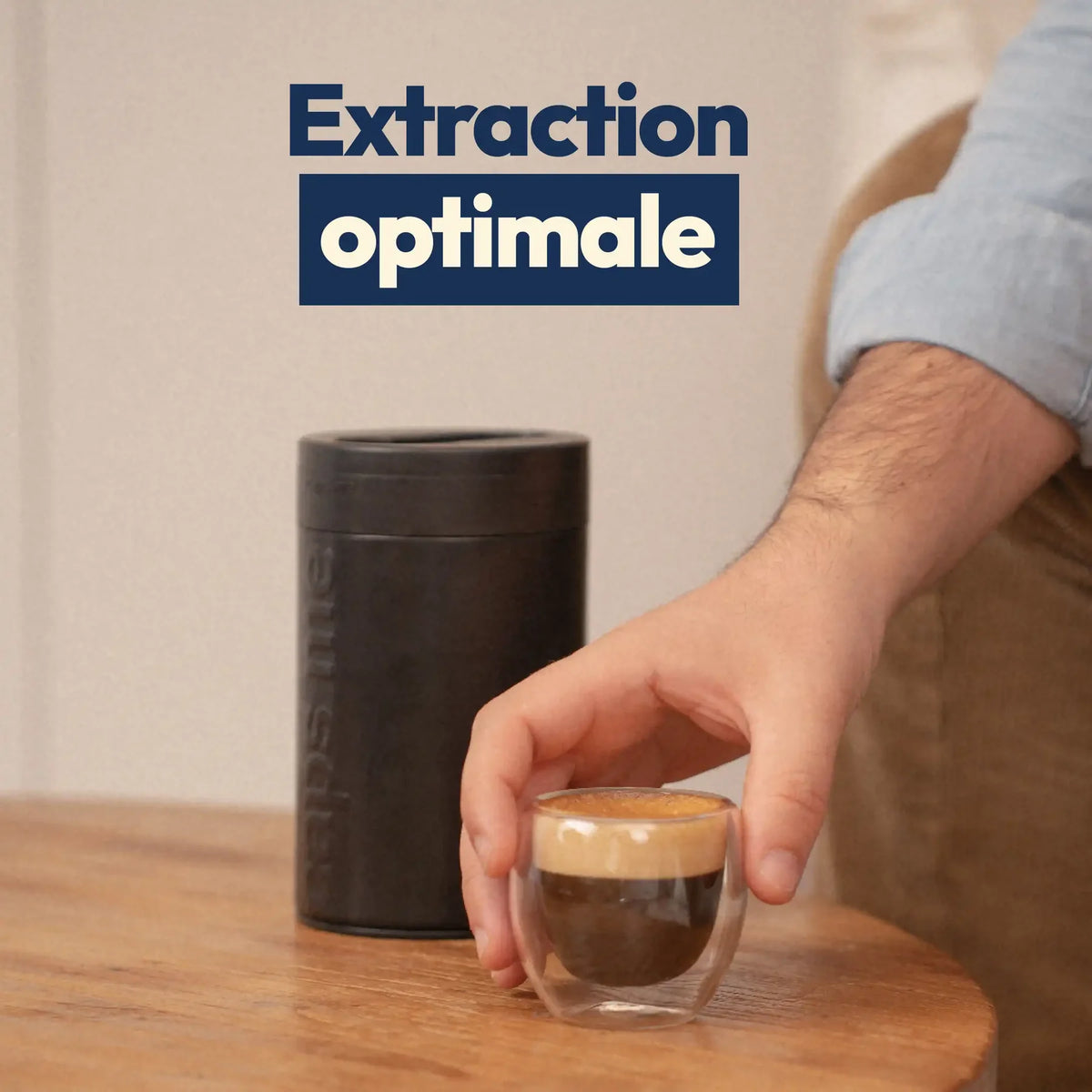 Lot de 3 capsules à café extraction optimale