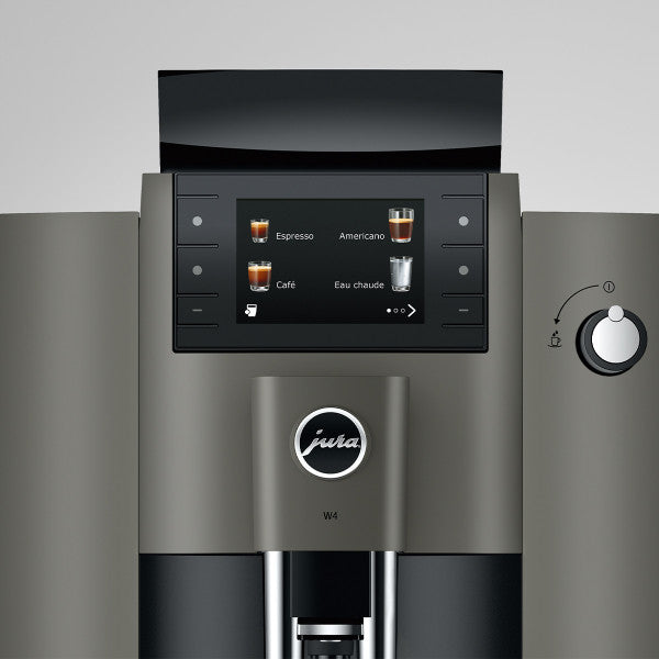 Machine à café W4 Dark Inox écran couleur 