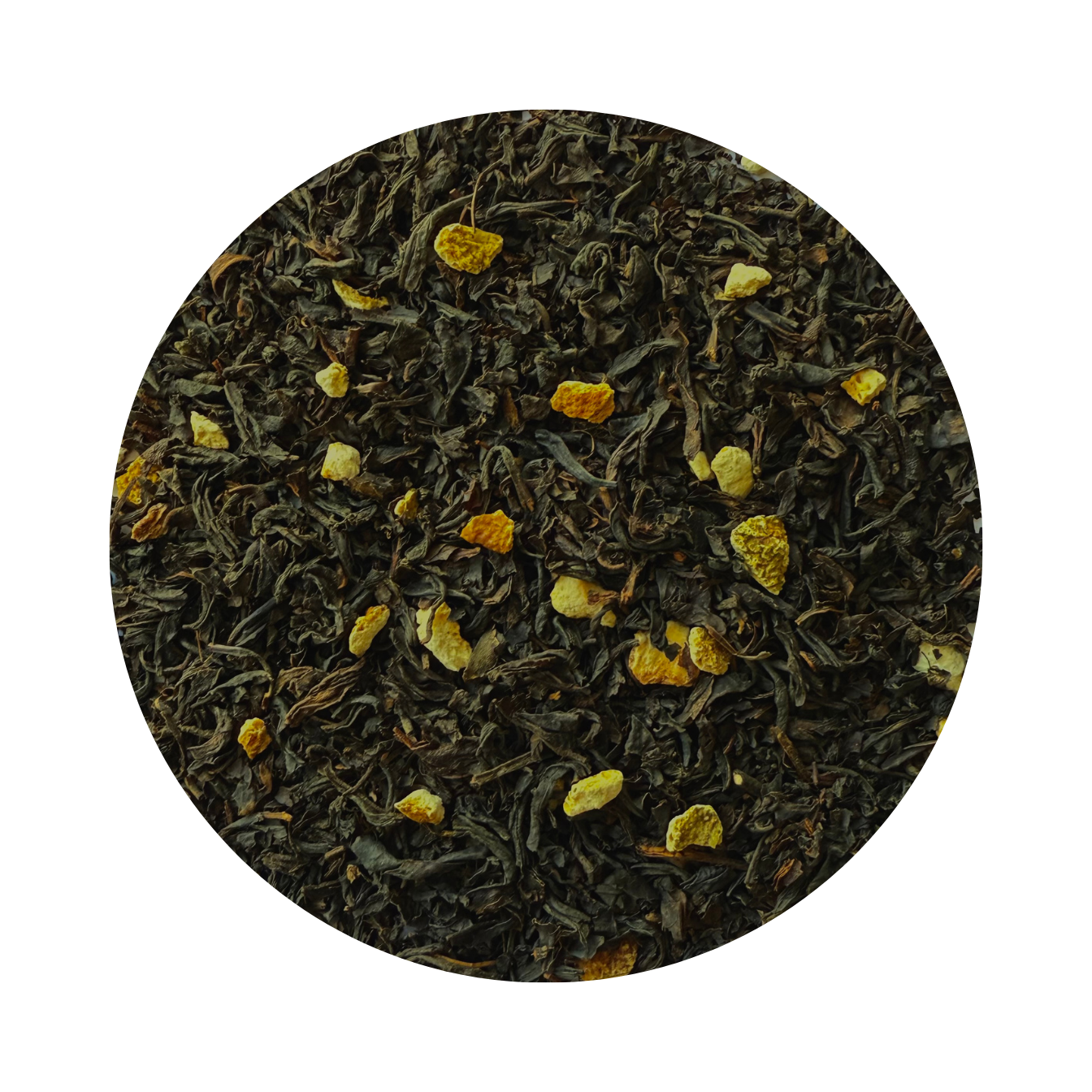 Orange avec Écorces - Thé noir aux écorces d'orange amère