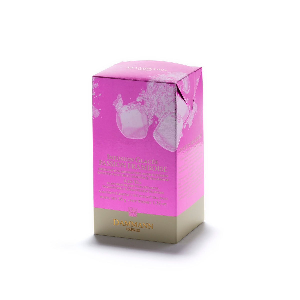 Passion Framboise – Infusion glacée aux notes de framboise et fruit de la passion