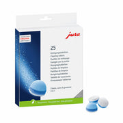 Boîte de pastilles de nettoyage 25 pièces JURA 3 phases pour machine à café automatique