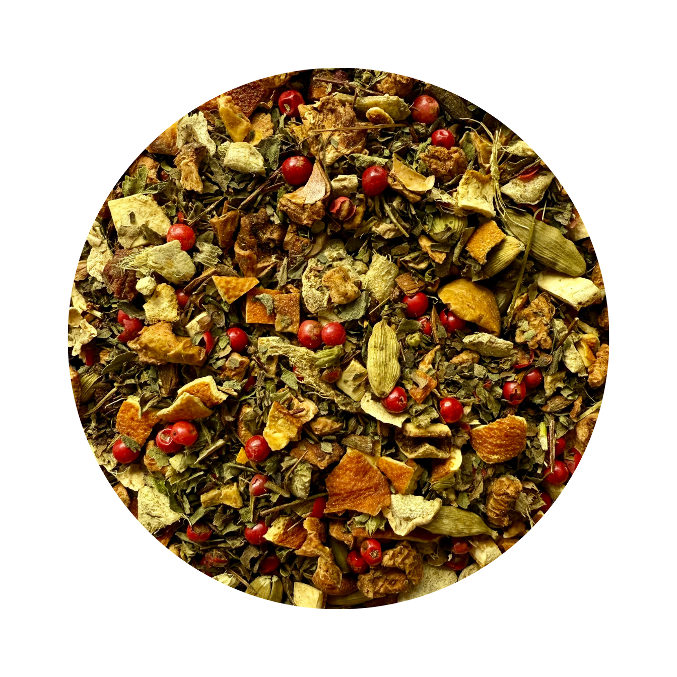Reine des forêts - Tisane au tulsi, pomme, gingembre et orange
