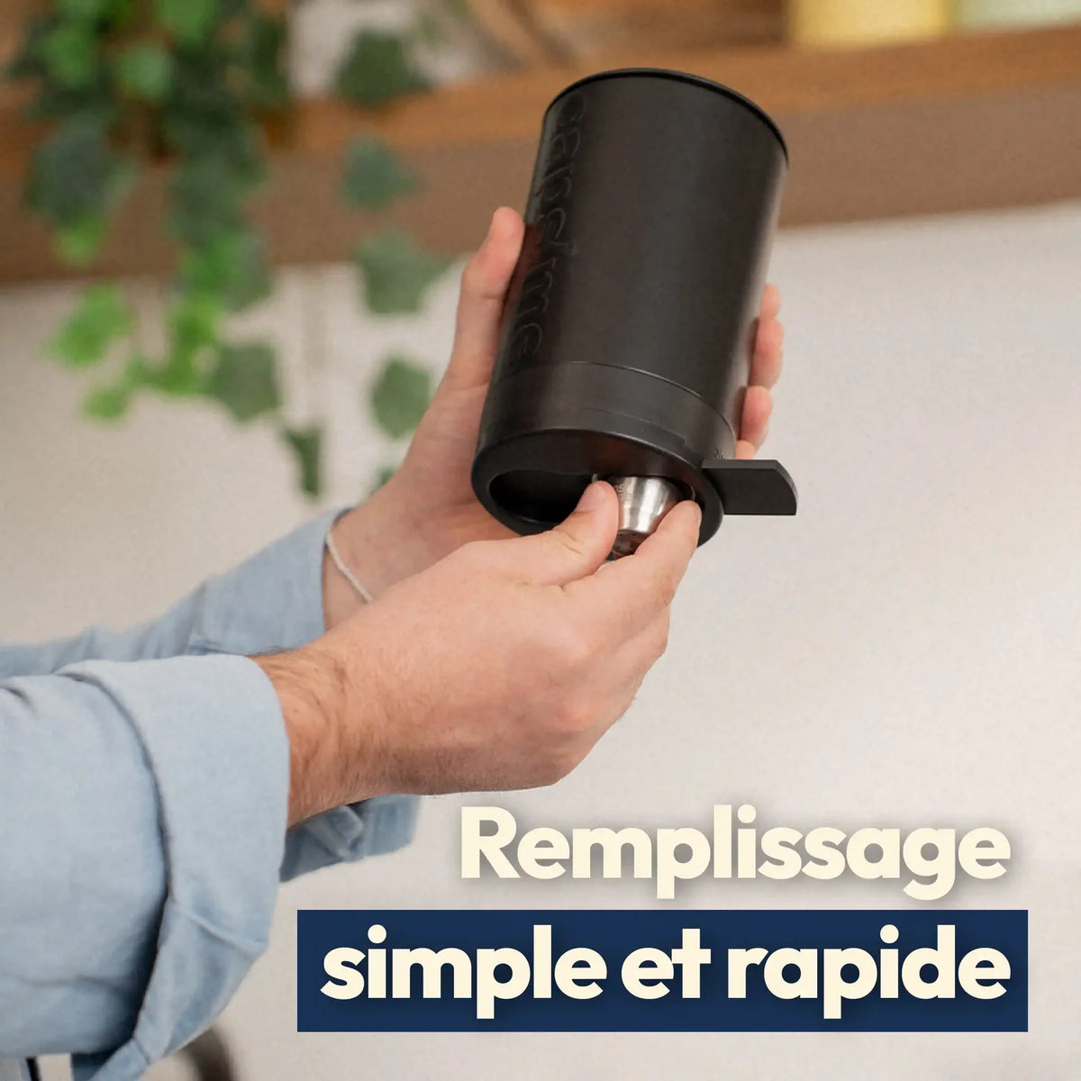 capsules réutilisables en inox remplissage simple et efficace