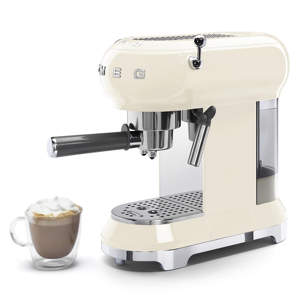 Machine à café expresso manuelle Smeg Années 50