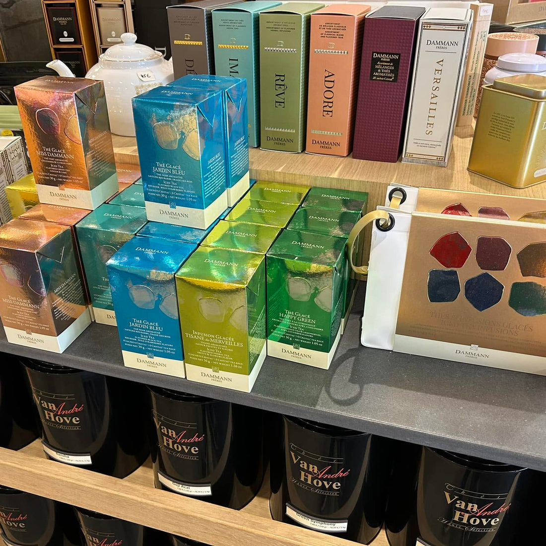 Nos thés et infusions Cafés Van Hove