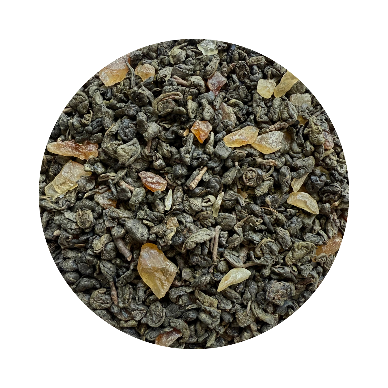 Touareg - Thé vert Gunpowder à la menthe Nana et au sucre de canne