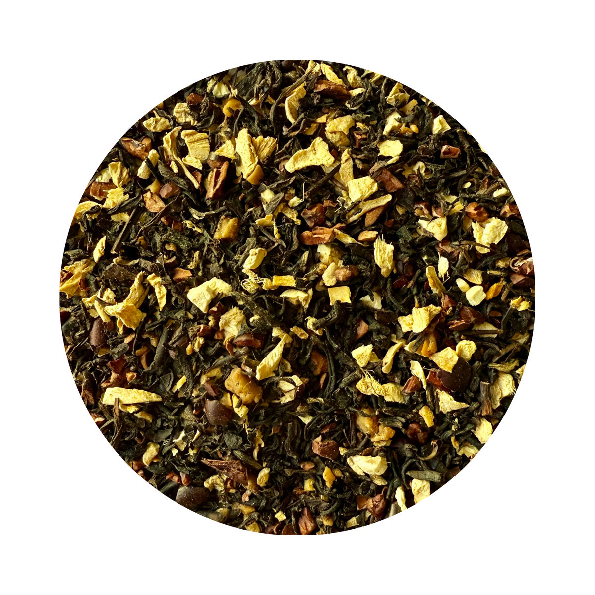 Woody Tonka - Thé noir parfumé aux notes de tonka, cacao et gingembre