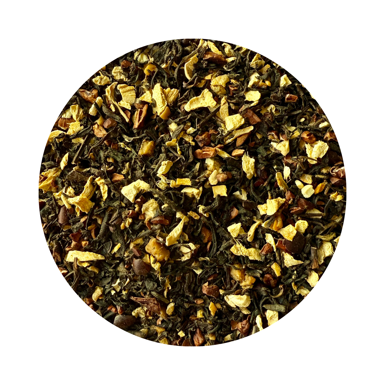 Woody Tonka - Thé noir parfumé aux notes de tonka, cacao et gingembre