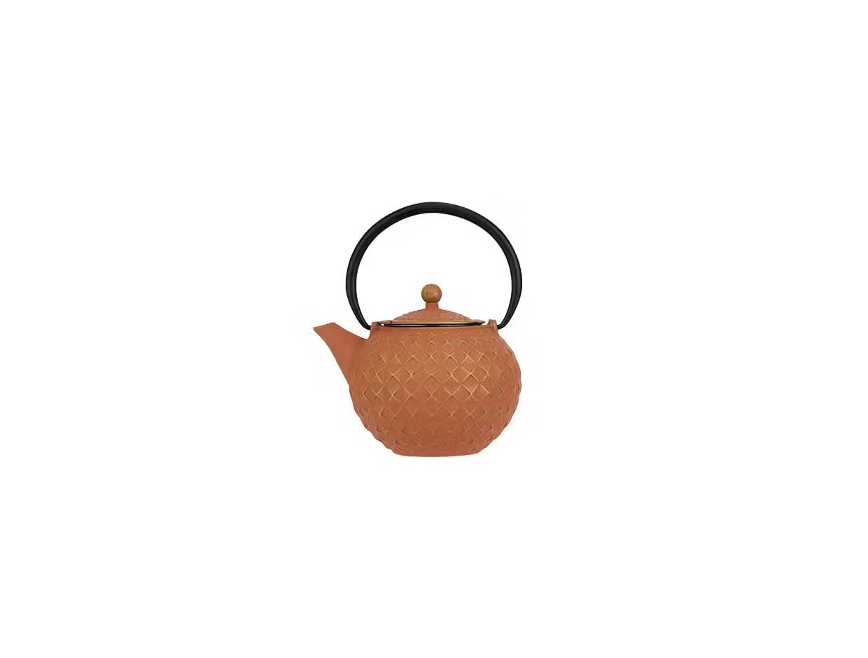 SAKAI THEIERE DORE-TERRACOTTA 1L FONTE - Cafés Van Hove