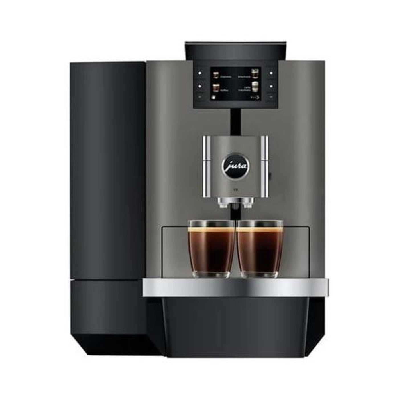 Jura X8 Dark Inox – Machine à café à grains