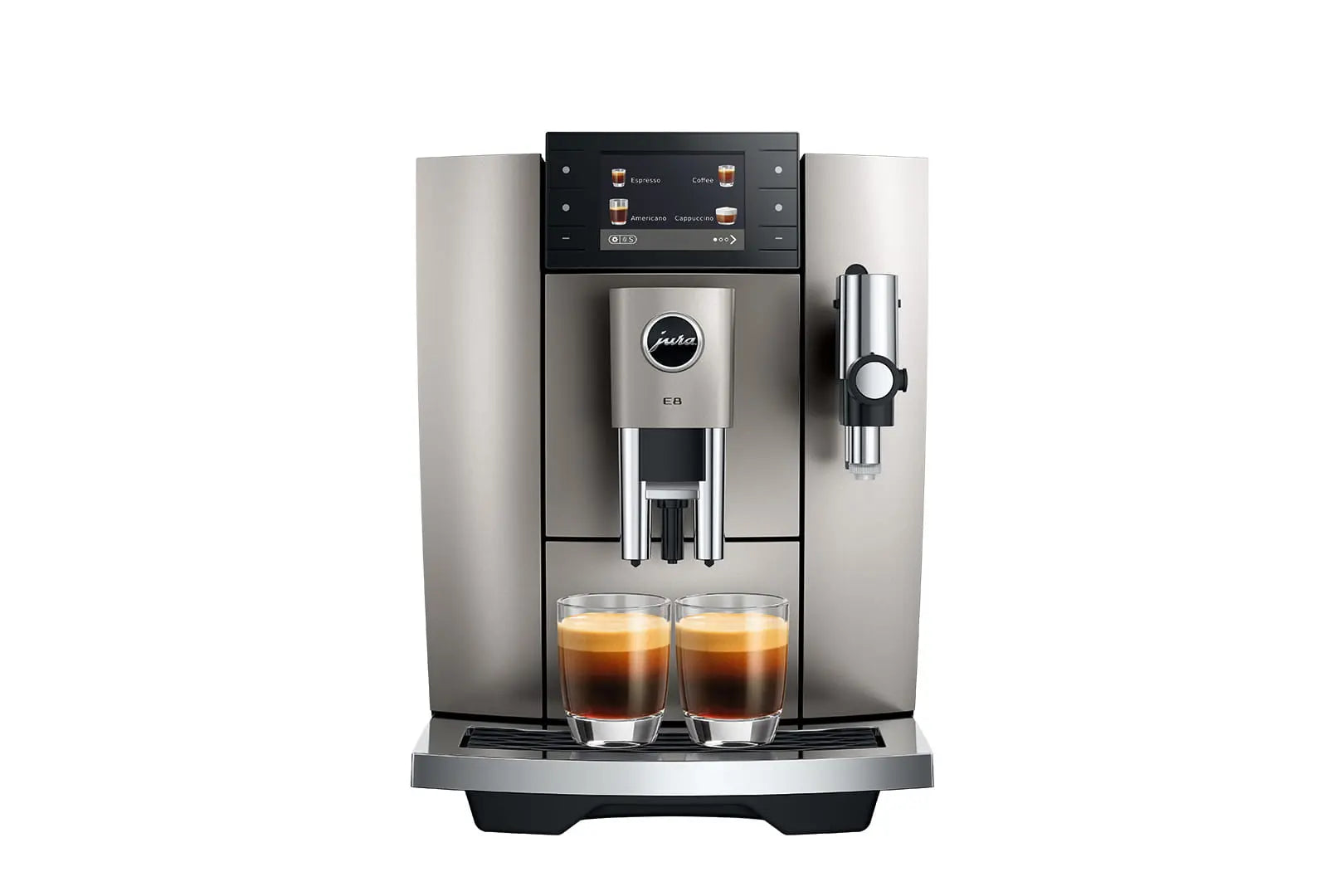 machine à café Jura E8 Midnight Silver