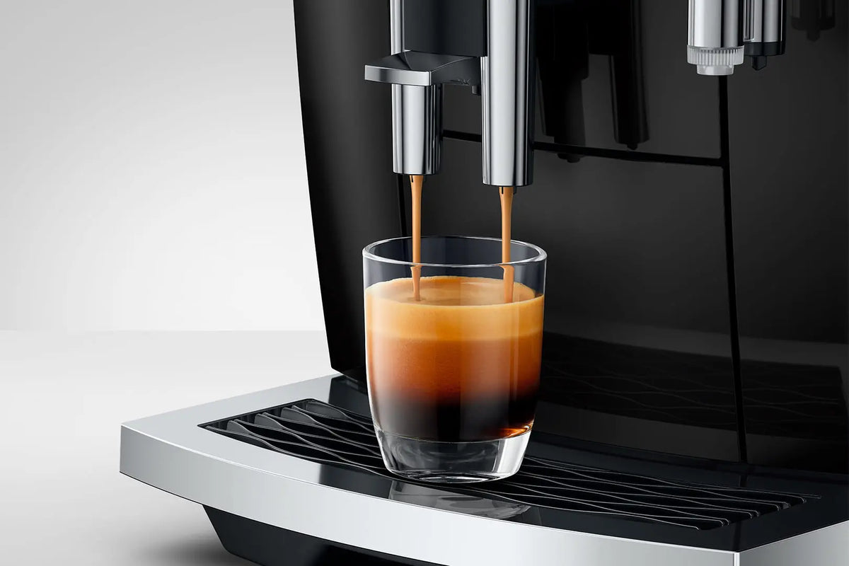 machine à café Jura E8 Piano Black écoulement café