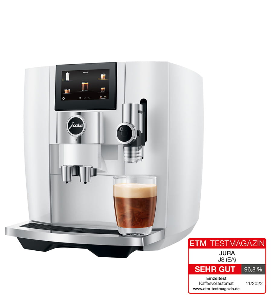 Machine à café Jura J8 Piano White (EA)