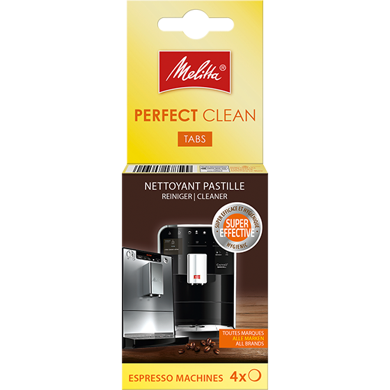 Pastilles de nettoyage PERFECT CLEAN pour machines à expresso automatiques