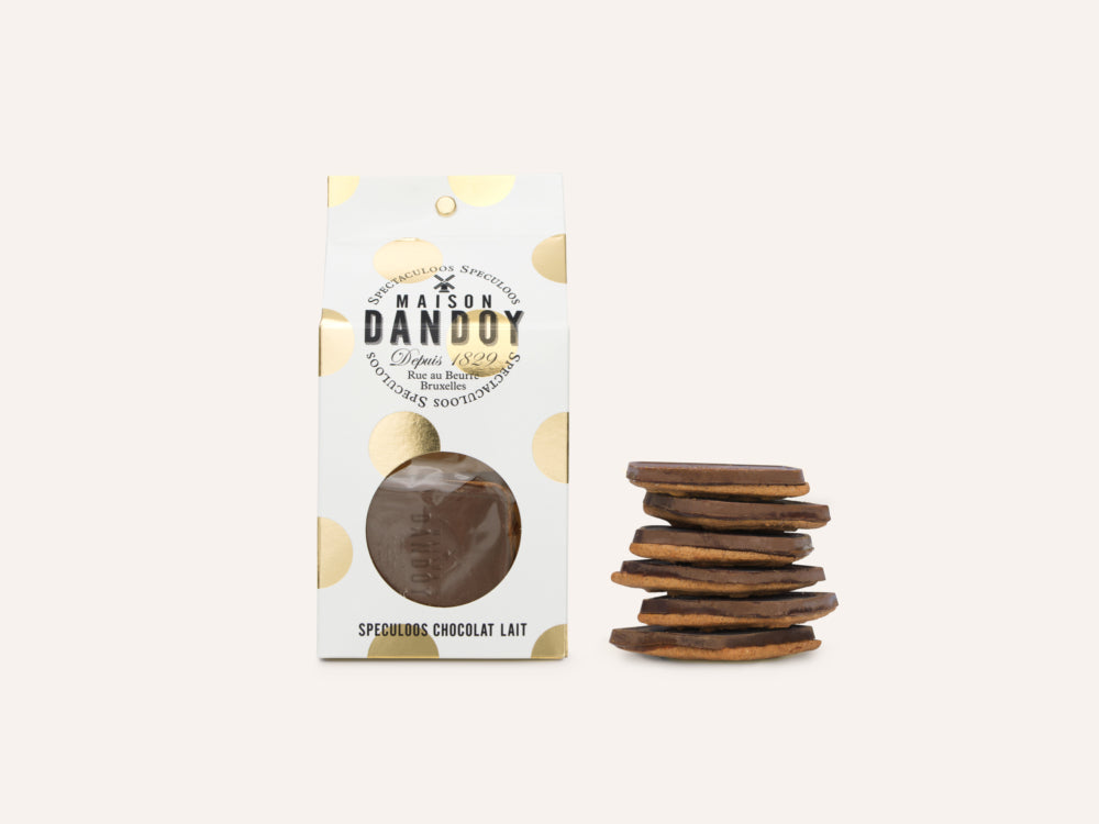 Spéculoos Chocolat au Lait Maison Dandoy 140 g - Biscuit belge artisanal