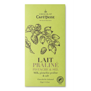 Tablette de chocolat noir Café-Tasse 77 % de cacao 85 g