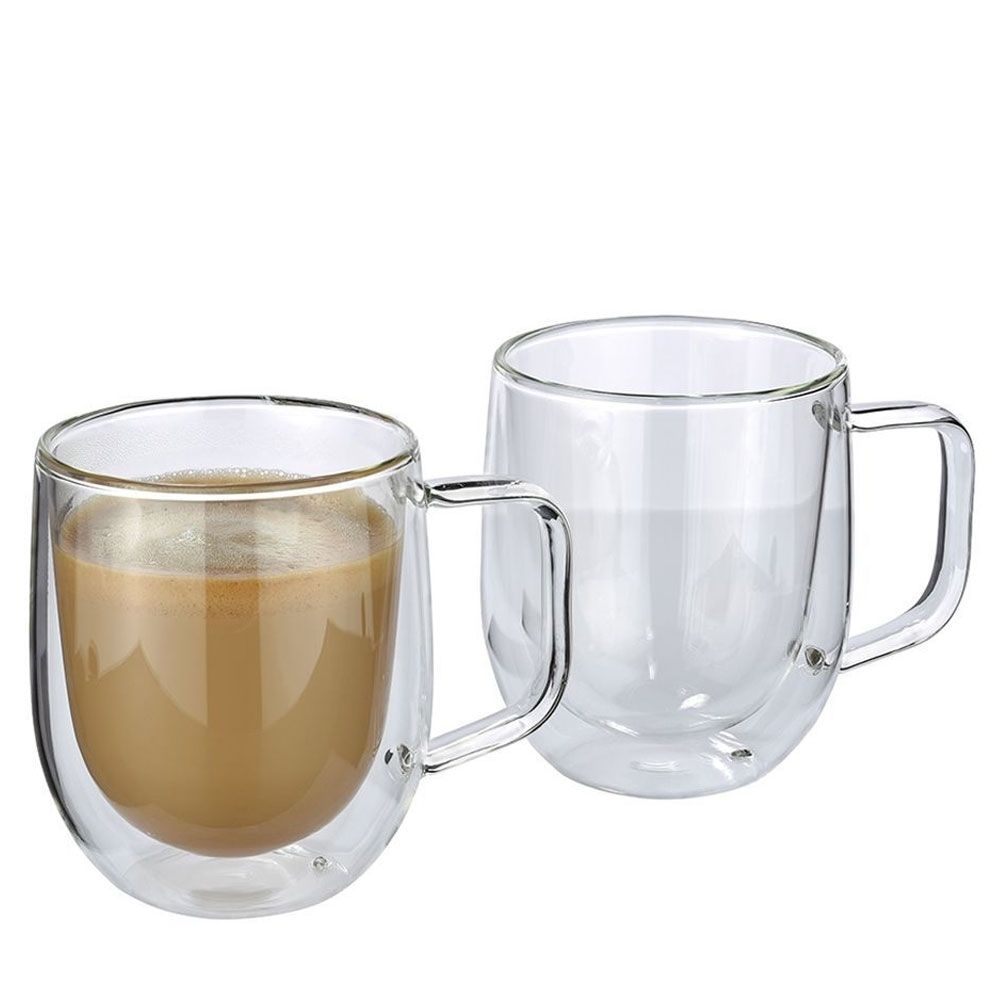 verre café au lait anse