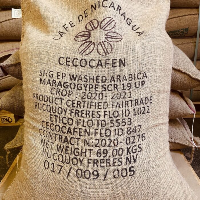 Café Nicaragua Maragogype arabica supérieur