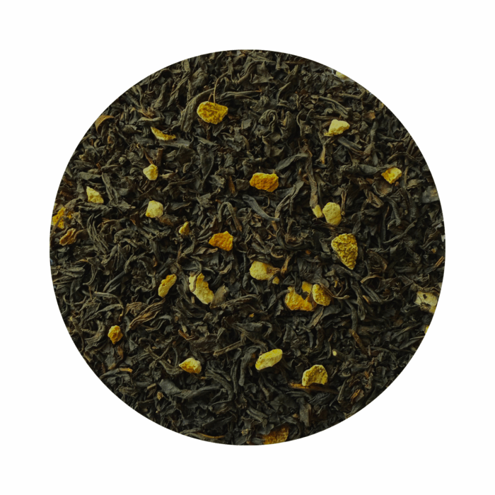 Thé noir Orange avec écorces
