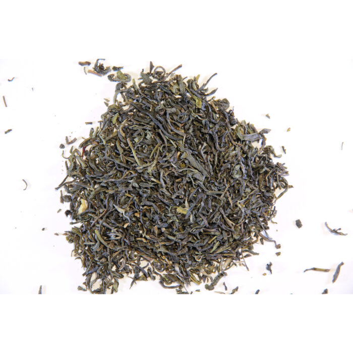 Jasmin High Grade is een groene thee met bloemige aroma's.